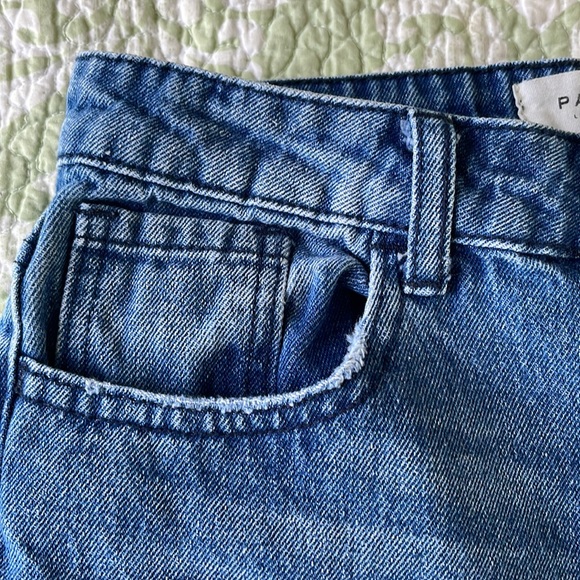 PACSUN Blue Denim Shorts Size 0 - Picture 2 of 8